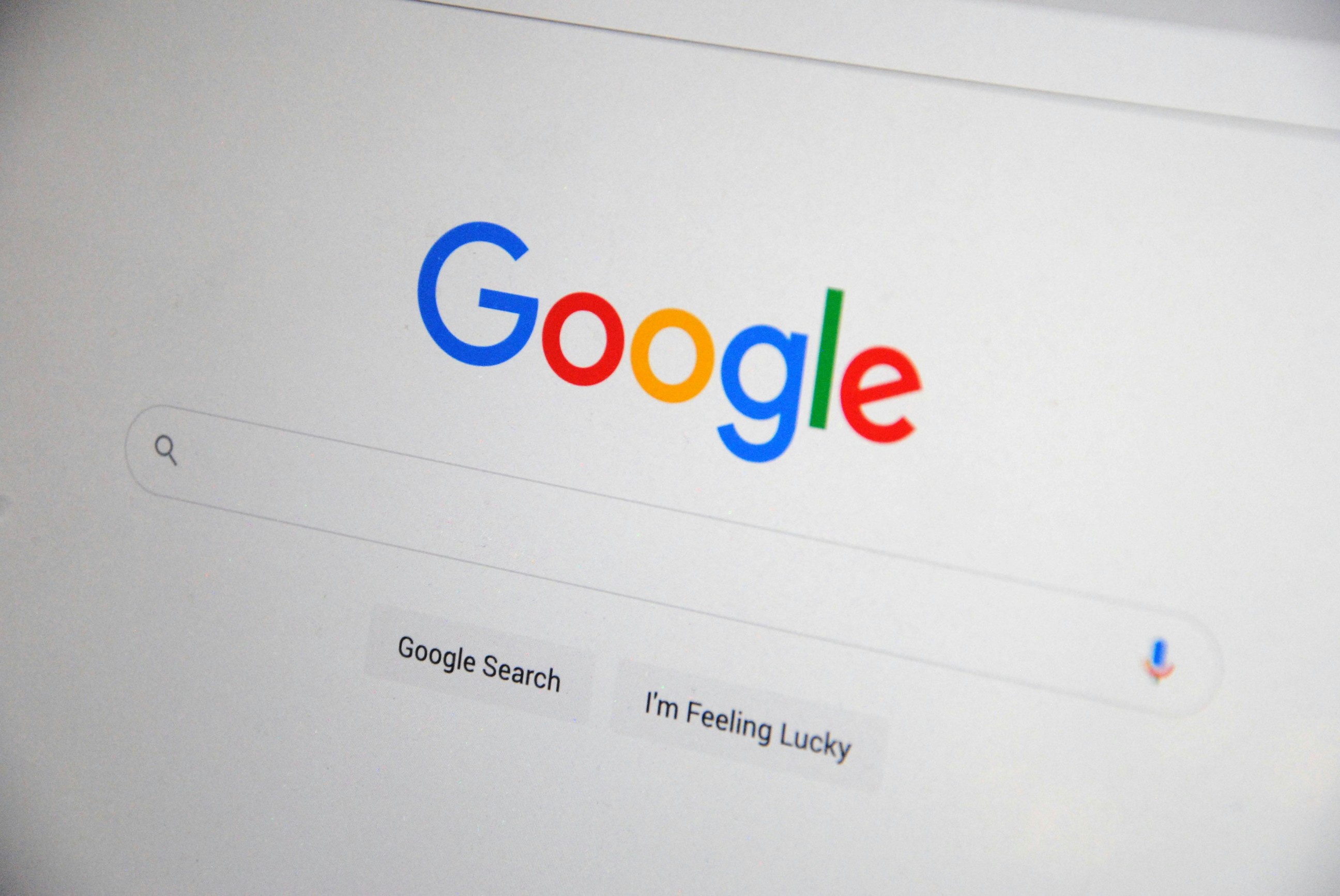SEO Google zoekbalk en logo